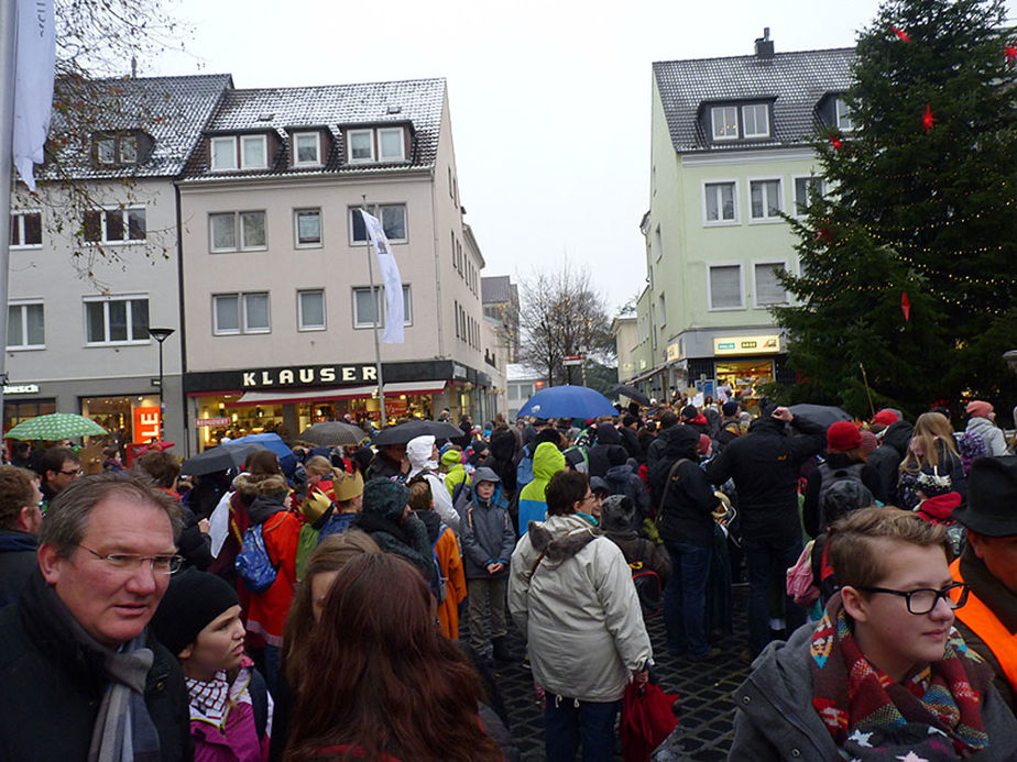 Bundesweite Eröffnung der Sternsingeraktion in Paderborn (Foto: Karl-Franz Thiede)